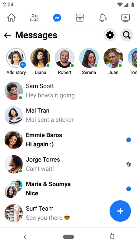 Tải Messenger Facebook Cho Android